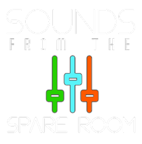 Sounds from the Spare Room BANNER LOGO square bigger