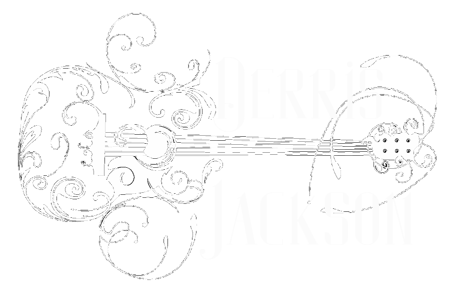 Derris Jackson Logo white